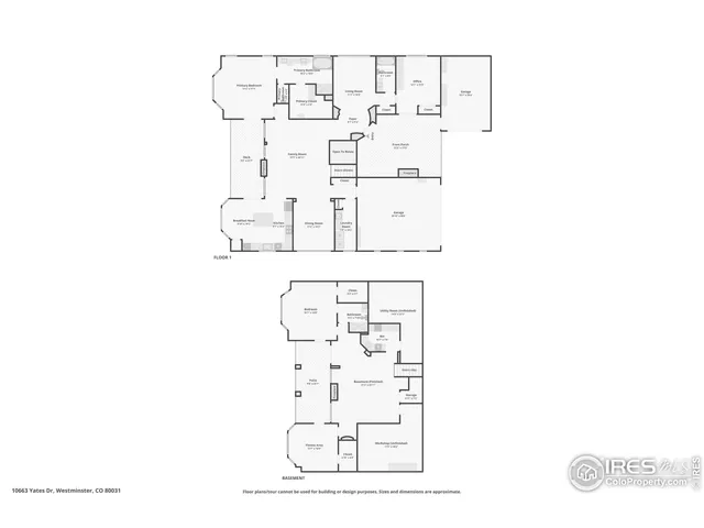 a picture of floor plan