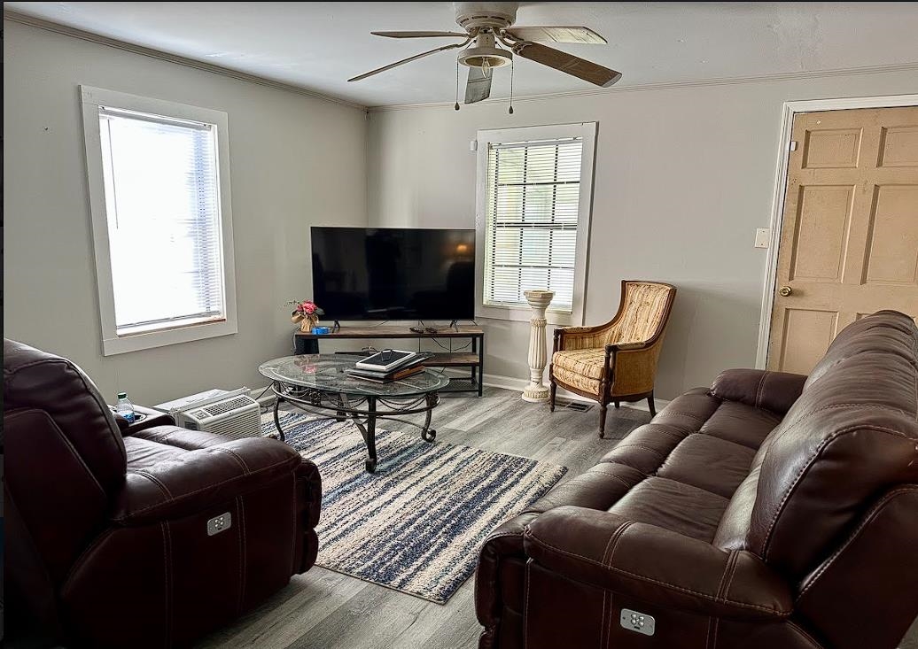 8825 Wolf Pen Road Pocahontas, TN 38061 - Photo 7 of 14 a living room with furniture and a flat screen tv