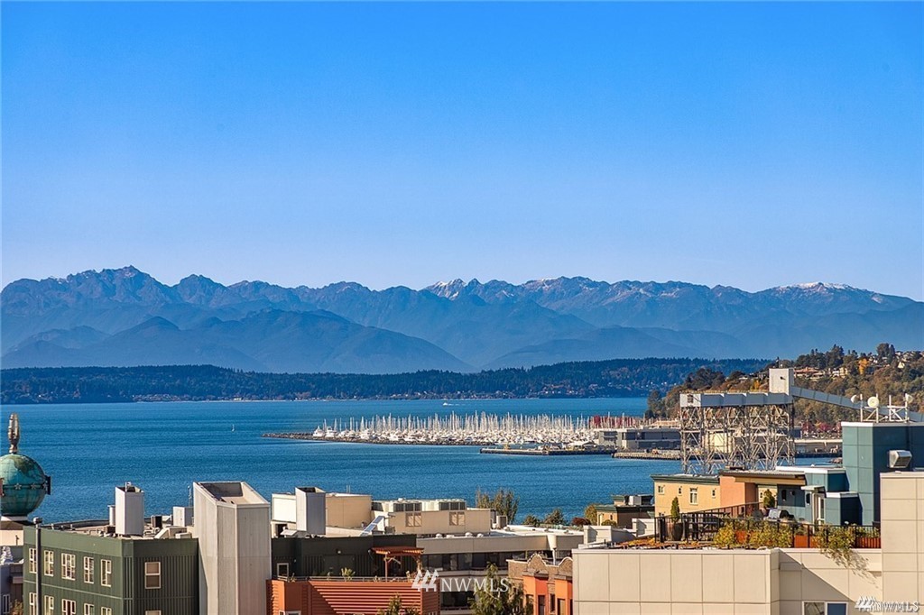 2911 2nd Avenue, Unit 818 Seattle, WA 98121 - Photo 12 of 16 a view of a ocean with city