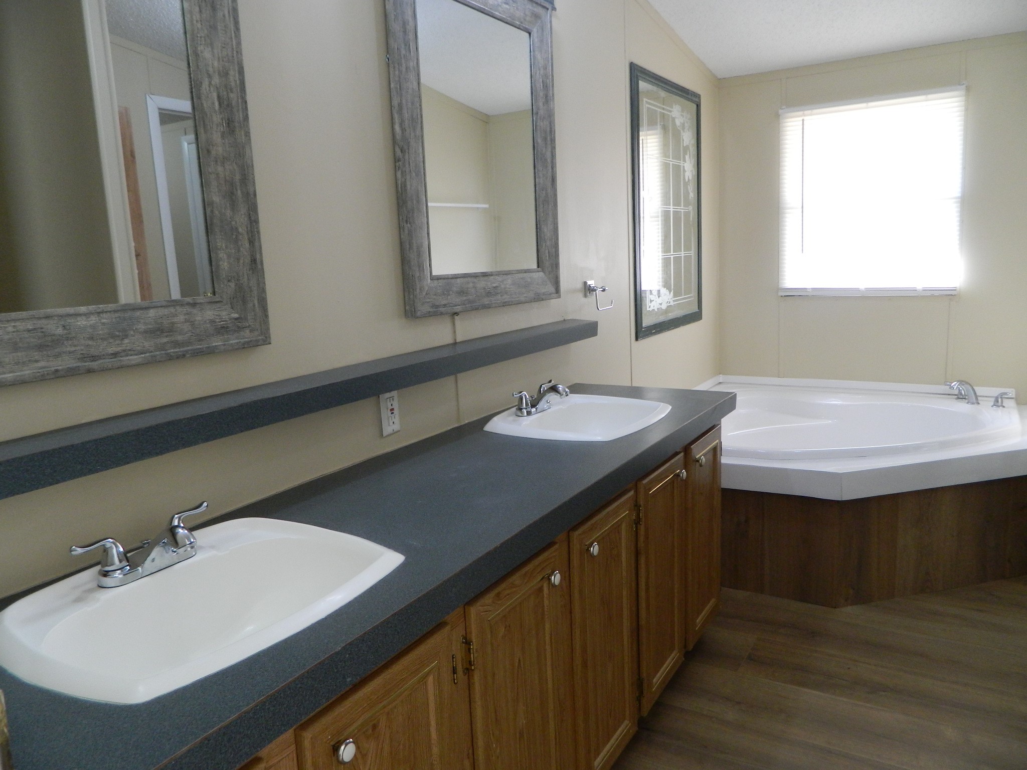3434-2 Corrolla Magnolia, TX 77354 - Photo 7 of 40 a bathroom with a sink double vanity granite and a mirror