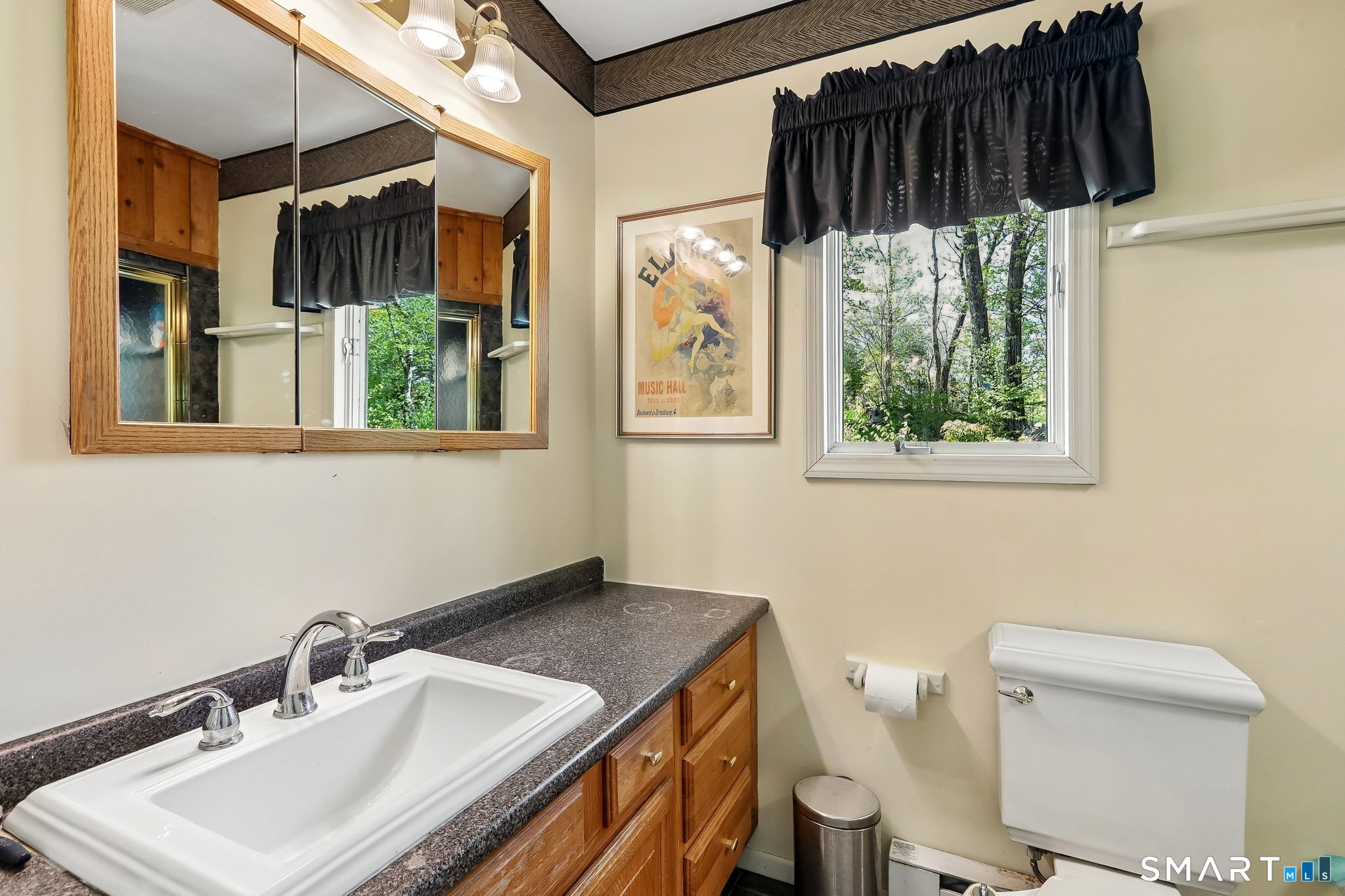 4 Alan Road Danbury, CT 06810 - Photo 17 of 38 a bathroom with a sink a toilet a window and shower
