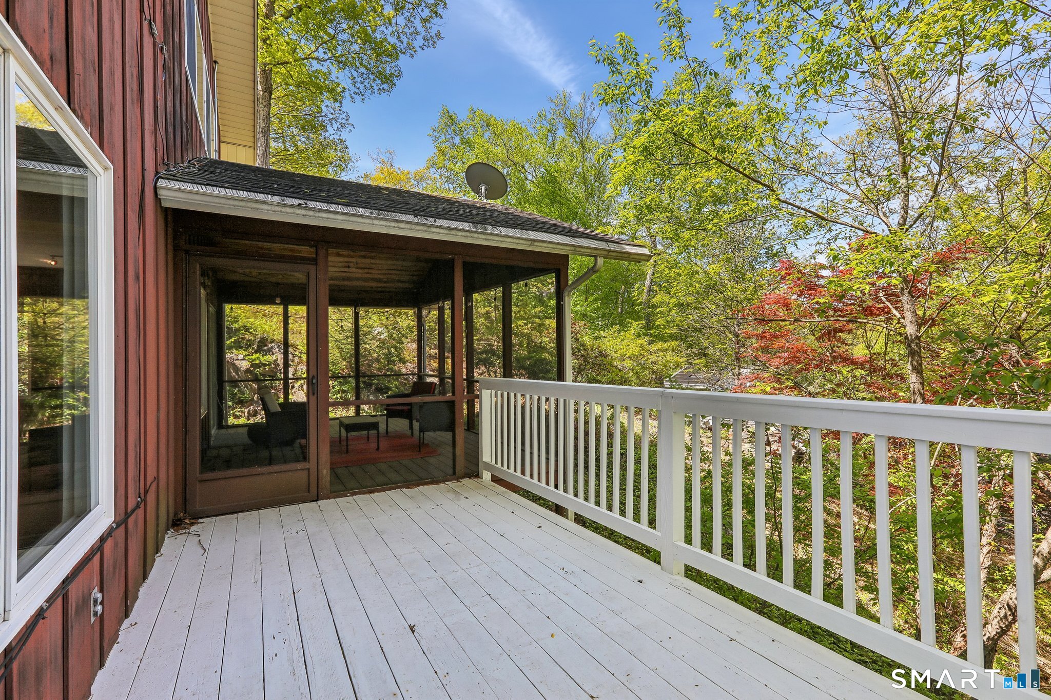 4 Alan Road Danbury, CT 06810 - Photo 22 of 38 a view of a wooden deck
