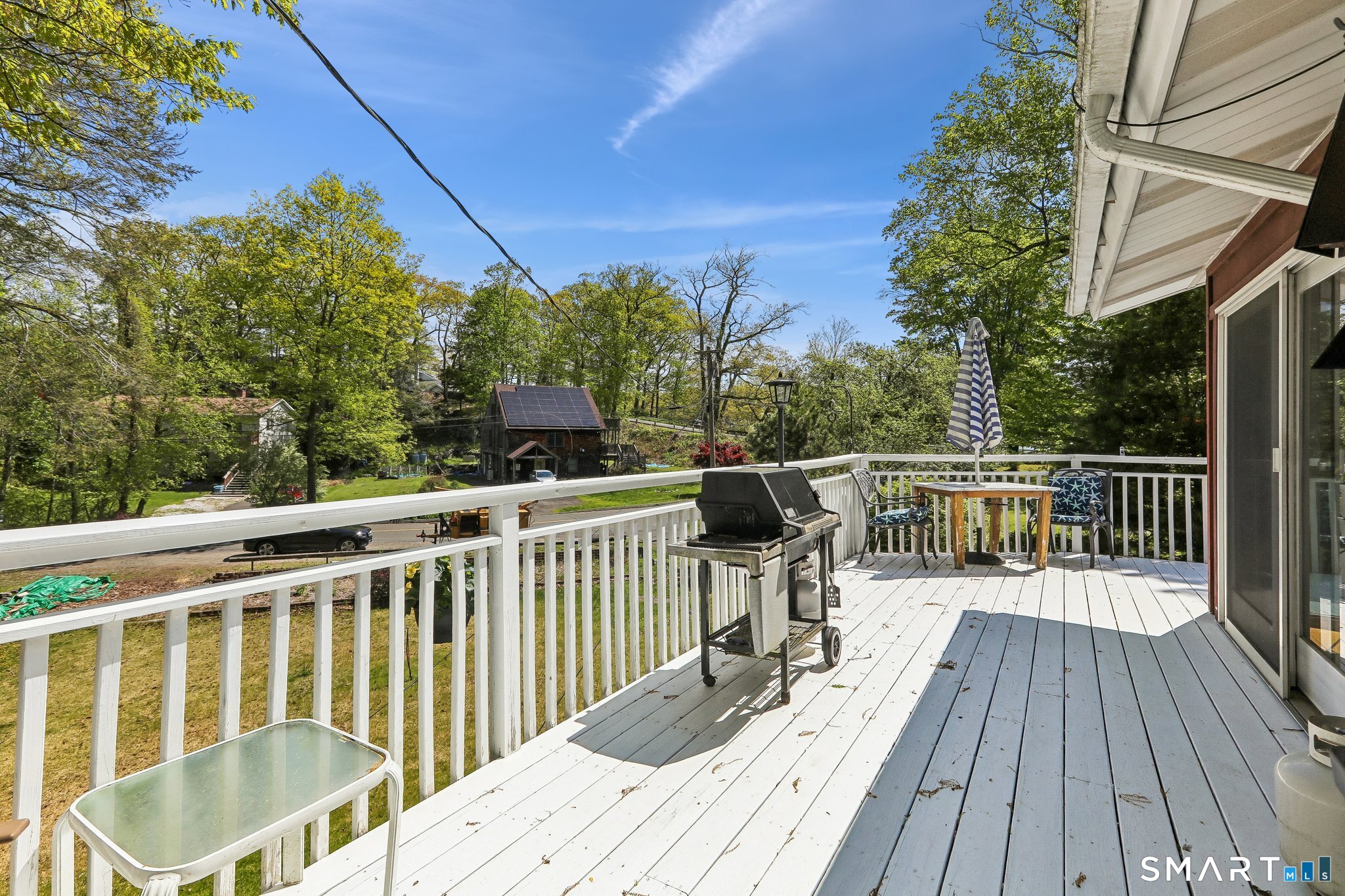4 Alan Road Danbury, CT 06810 - Photo 24 of 38 a view of balcony with wooden floor and fence