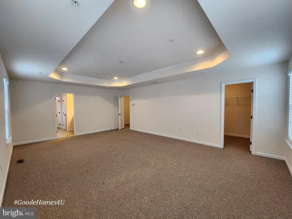 a view of empty room