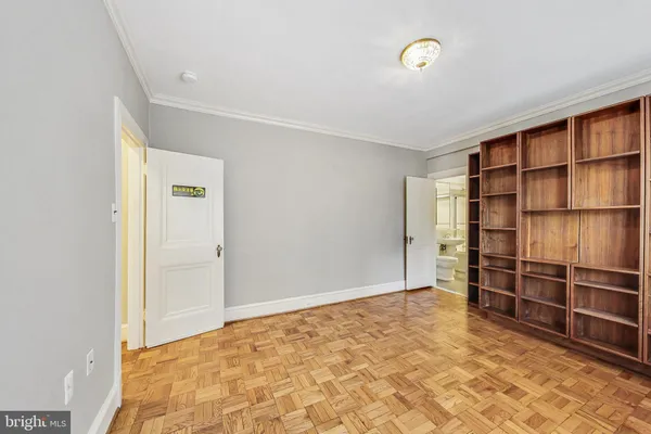 a view of empty room