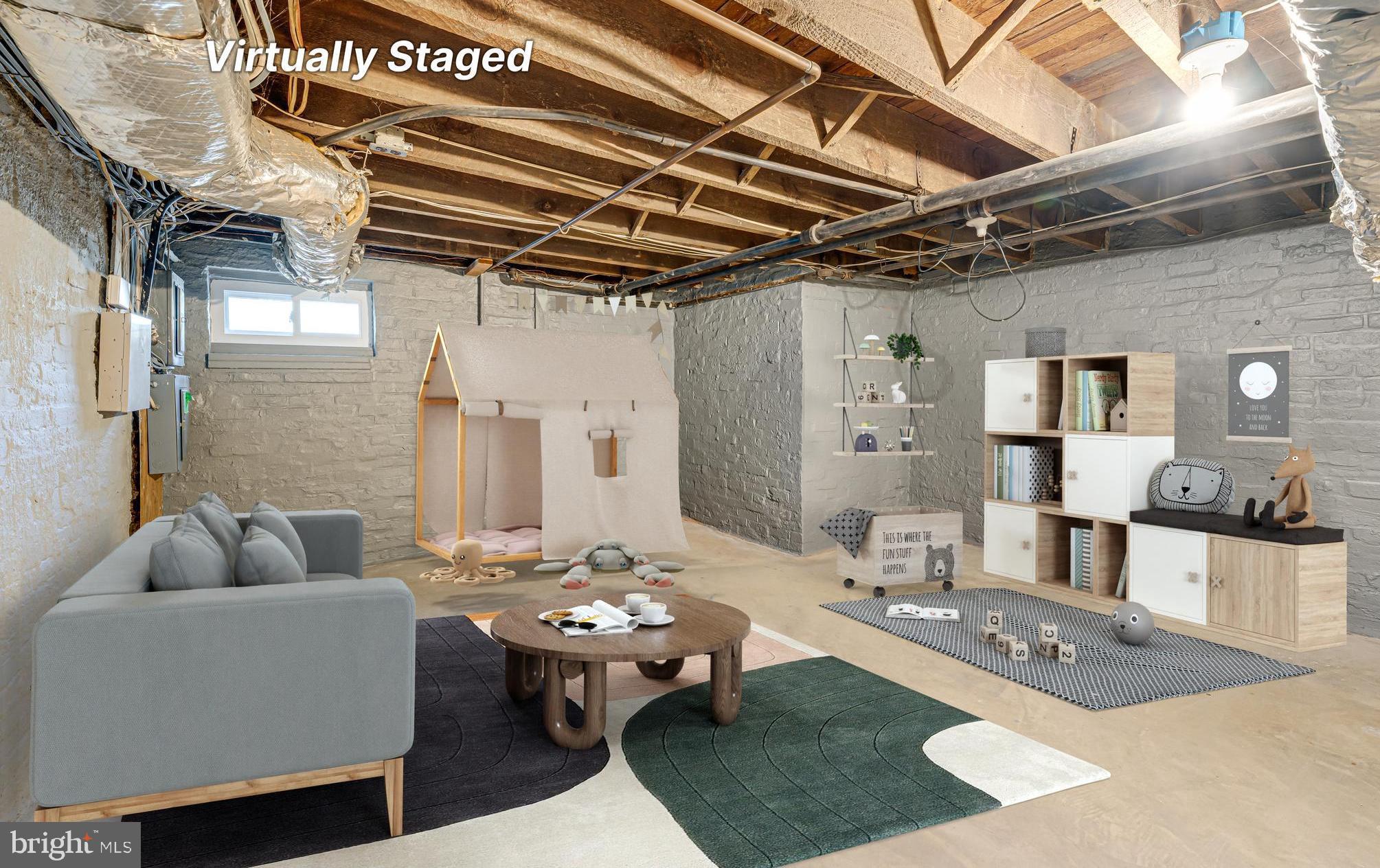 1502 Caroline Street Northwest Washington, DC 20009 - Photo 17 of 22 a living room with furniture and wooden floor