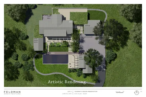 an aerial view of a