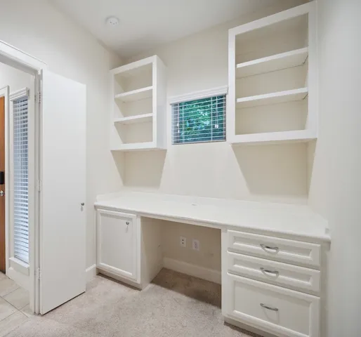 a view of room and closet