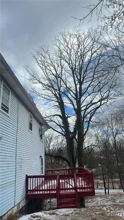 908 Bangor Road Nazareth, PA 18064 - Photo 3 of 3 a view of a wooden house with large trees