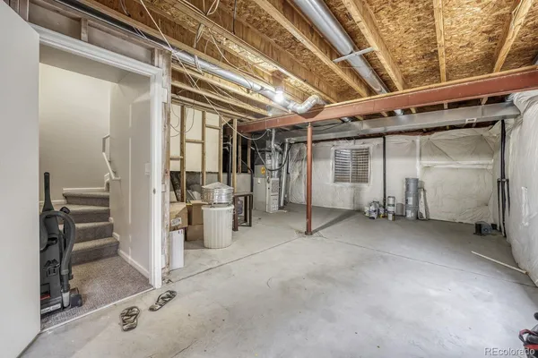 a view of a storage room