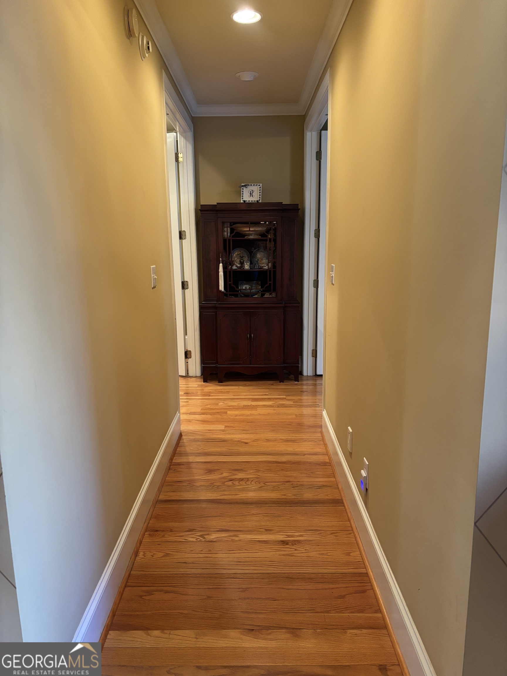 74 Waterford Path Hiram, GA 30141 - Photo 17 of 43 a view of a hallway with wooden floor