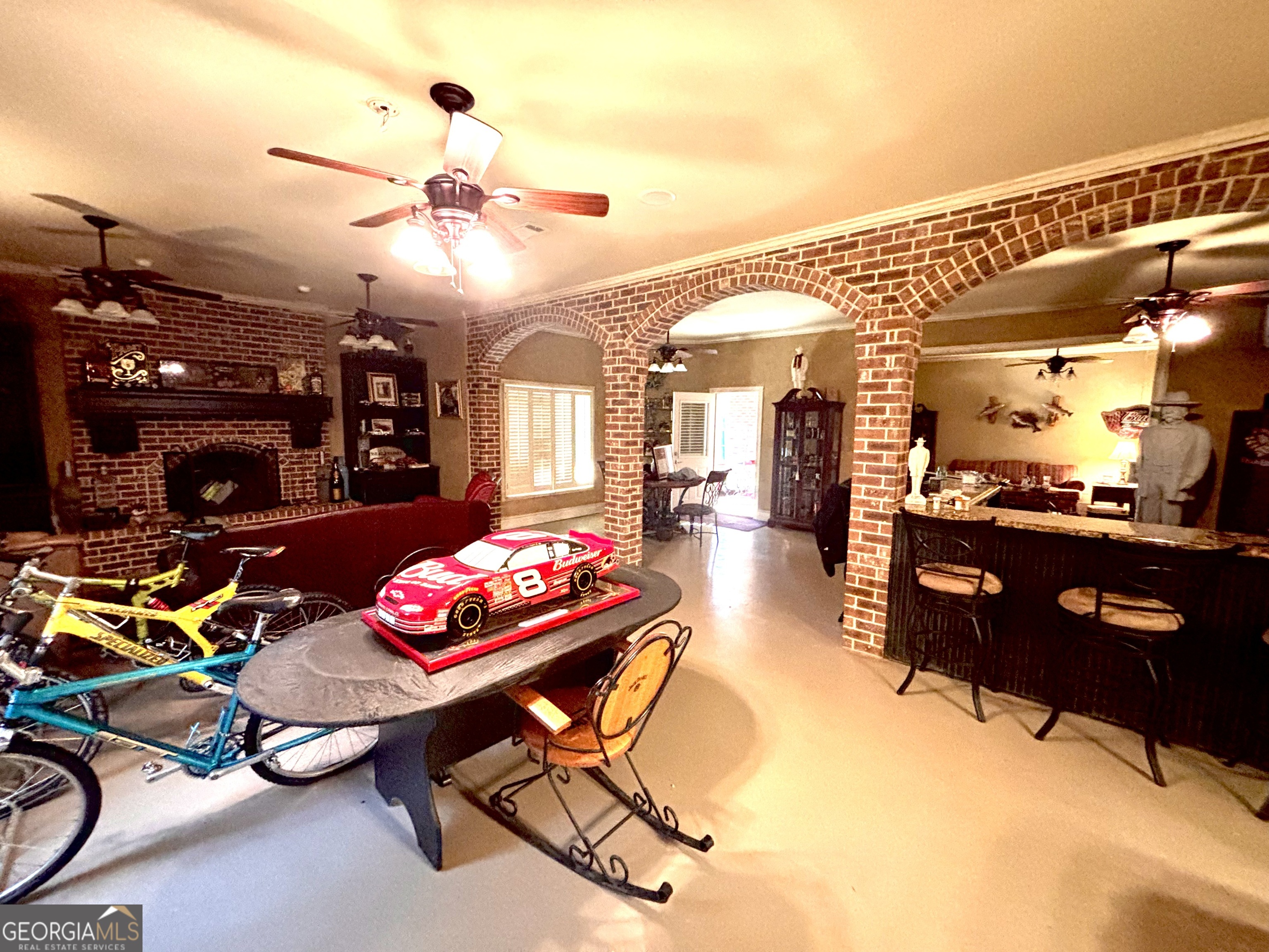 74 Waterford Path Hiram, GA 30141 - Photo 40 of 43 a living room with furniture and kitchen view