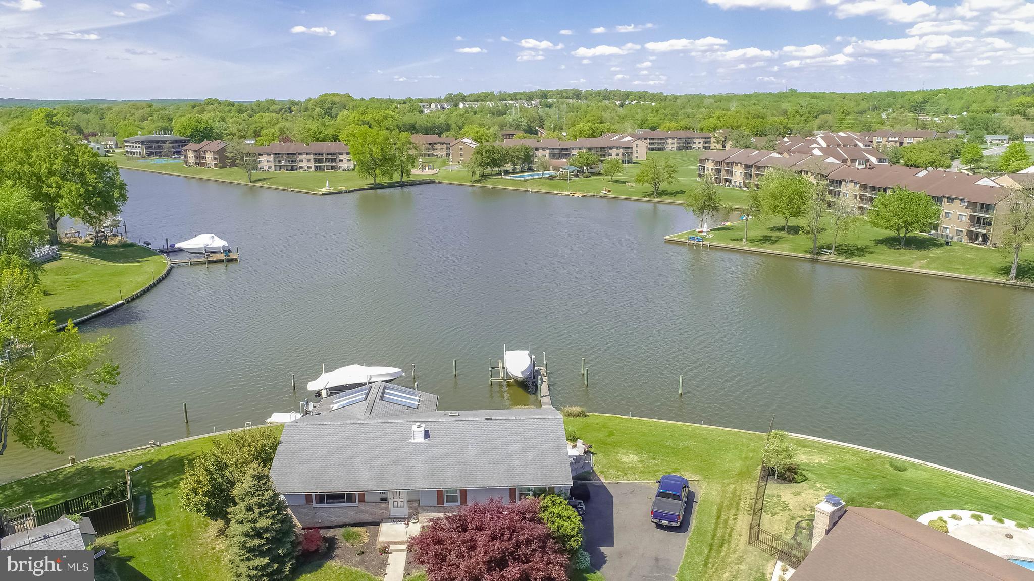 110 Shell Cove Court Joppa, MD 21085 - Photo 96 of 104 an aerial view of a house with a lake view
