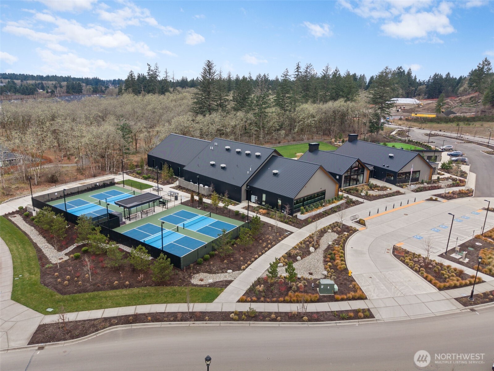3311 Colville Street Southeast Lacey, WA 98513 - Photo 24 of 40 an aerial view of a house with pool lake view and mountain view