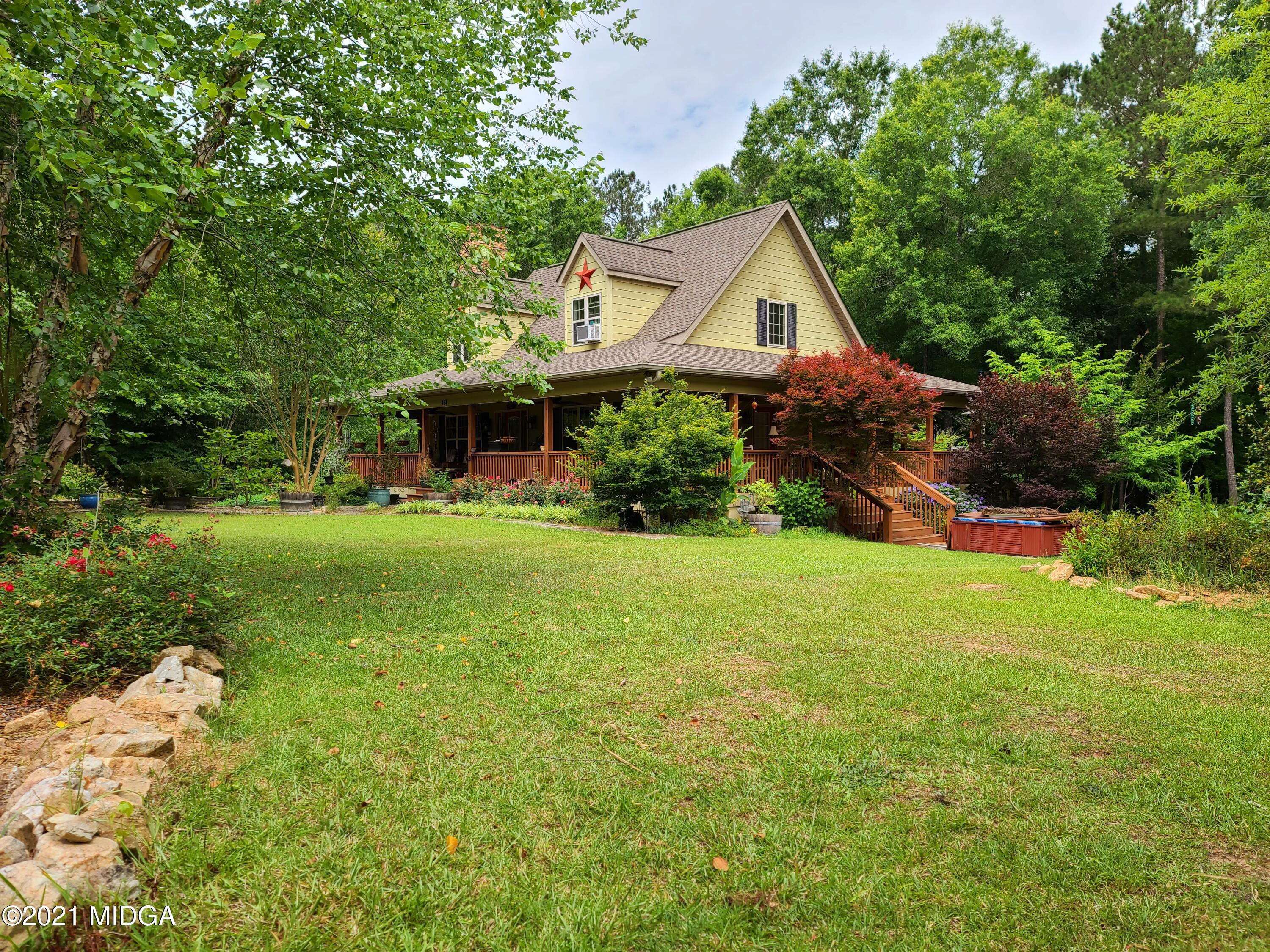 464 Loblolly Lane Macon, GA 31220 - Photo 42 of 48 a house view with a garden space