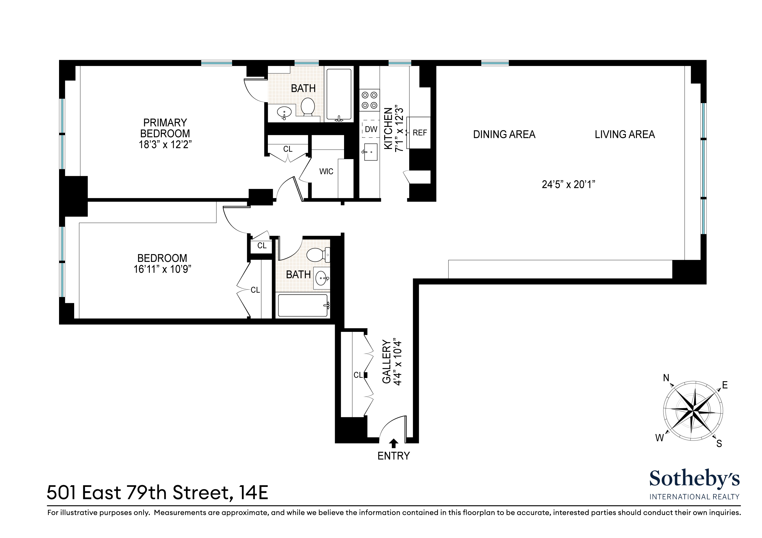 501 East 79th Street, Unit 14E Manhattan, NY 10075 - Photo 19 of 19