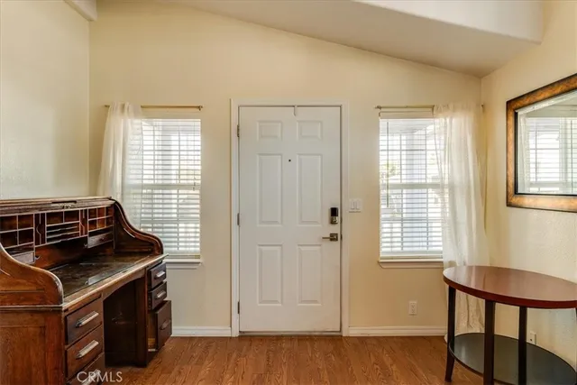 a view of livingroom with furniture and window
