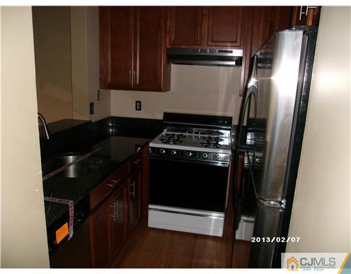 236 Edpas Road New Brunswick, NJ 08901 - Photo 7 of 15 a kitchen with granite countertop a refrigerator stove and cabinets