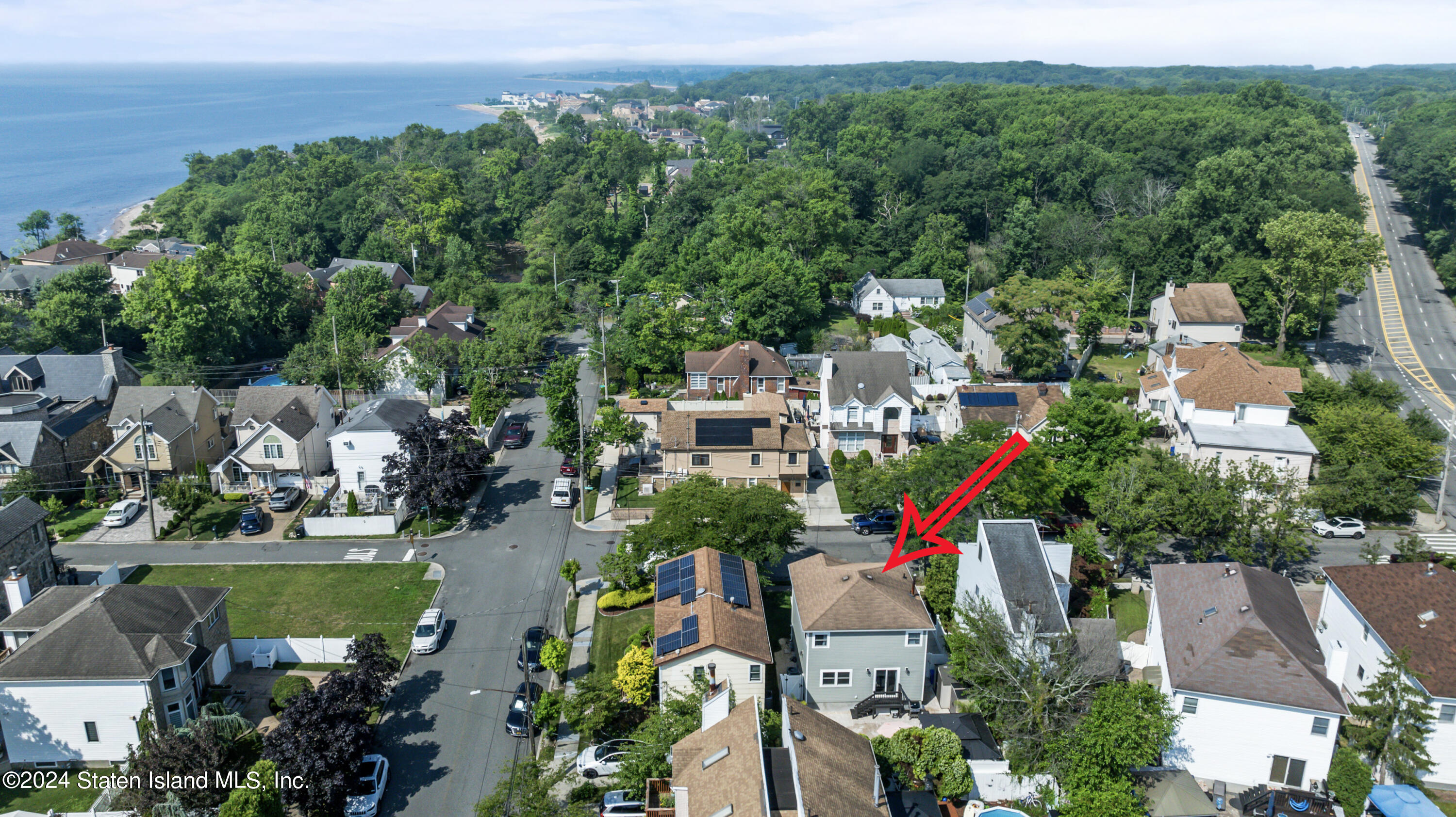 91 Allen Place Staten Island, NY 10312 - Photo 40 of 47 ARIEL VIEW