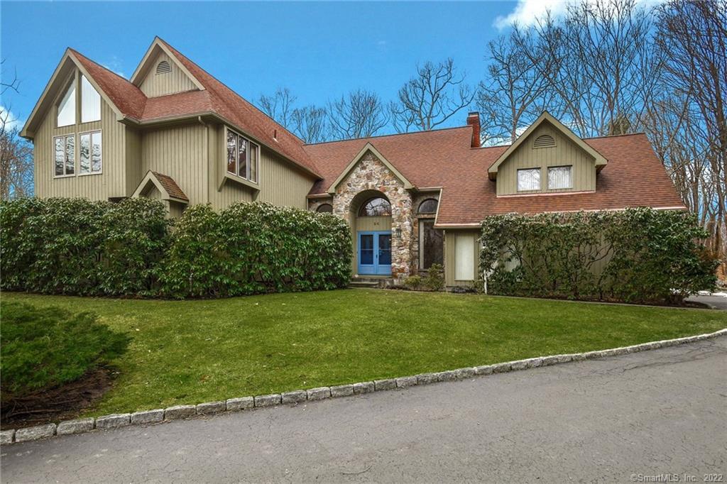 94 Catbrier Road Weston, CT 06883 - Photo 1 of 1 Front Exterior on a Quiet Corner Lot