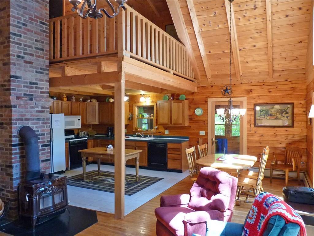 75 Brooks And Dunn Road Otis, ME 04605 - Photo 15 of 35 Open concept living with cathedral...