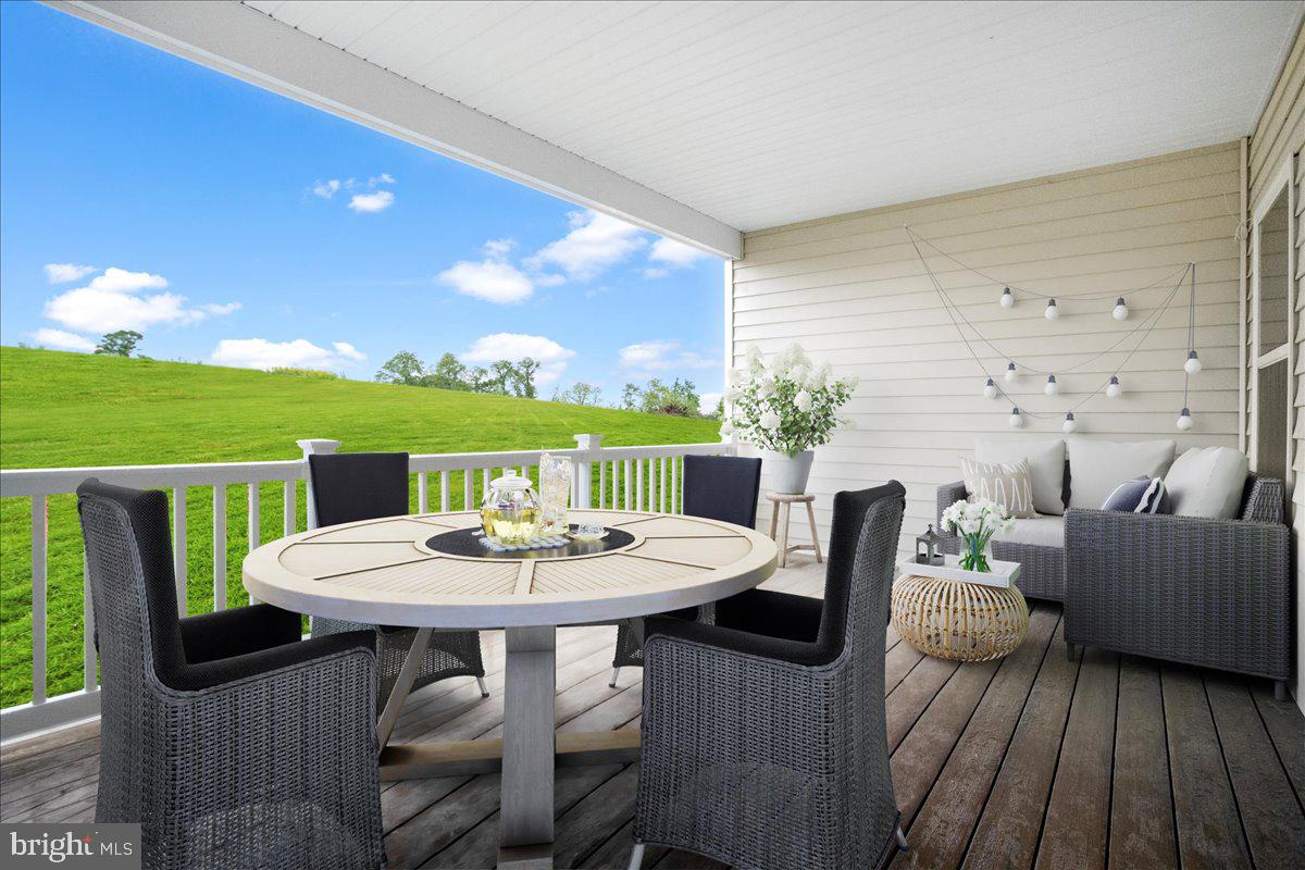 16452 Bobak Road Amissville, VA 20106 - Photo 17 of 20 Large Covered Back Porch