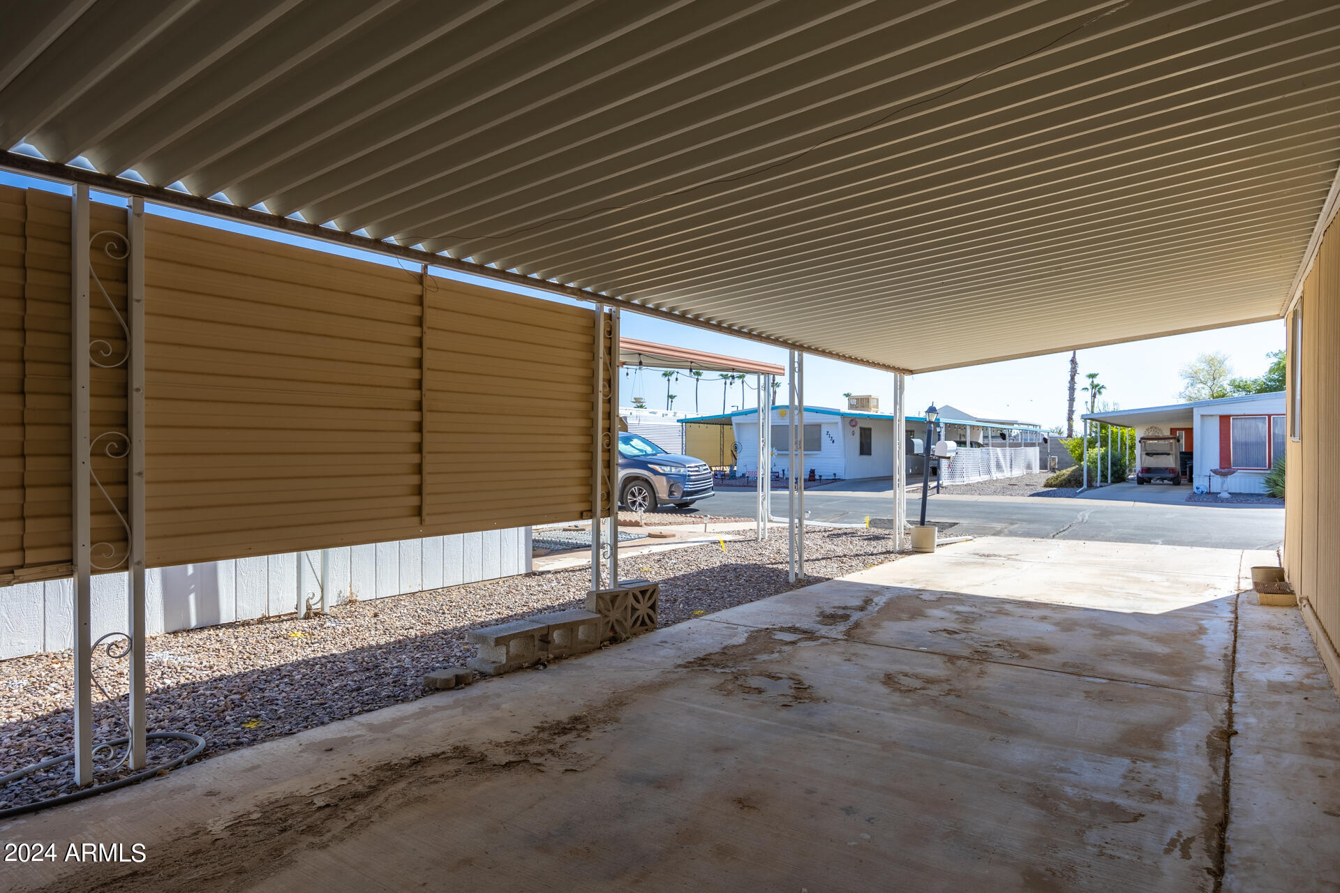 2100 North Trekell Road, Unit 148 Casa Grande, AZ 85122 - Photo 22 of 36 a view of a porch