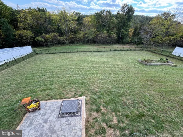 a view of a terrace with chairs