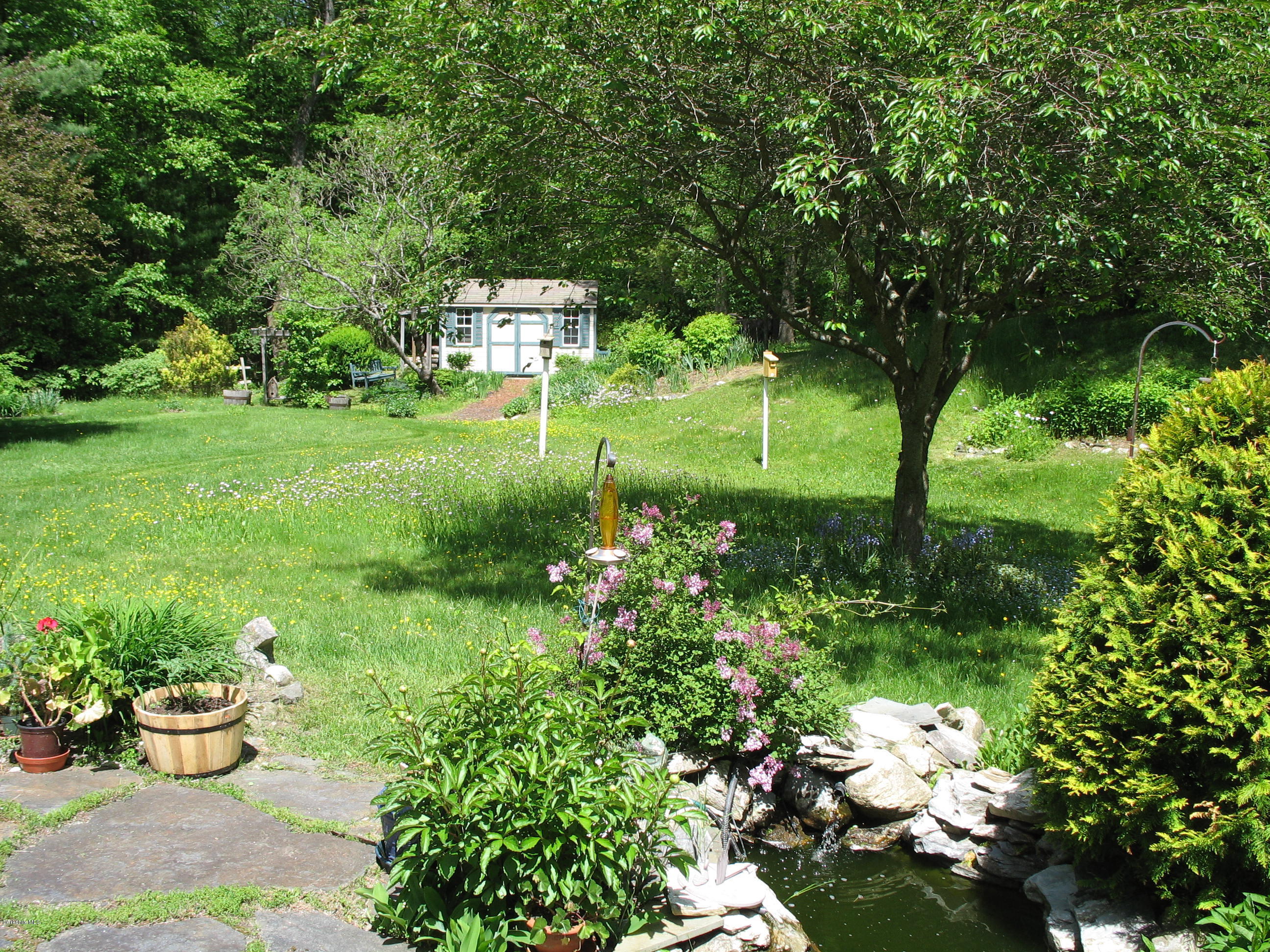 2131 Dublin Road Richmond, MA 01254 - Photo 24 of 51 a garden view with a seating space