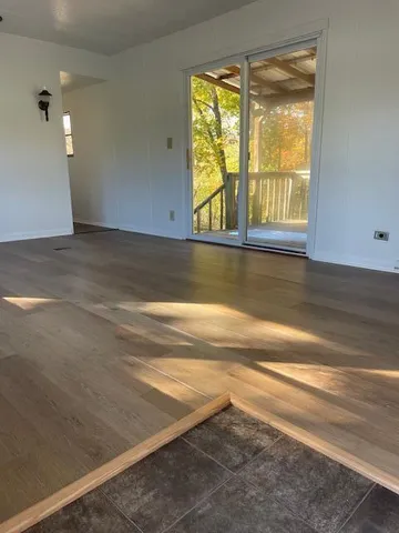 a view of room and window