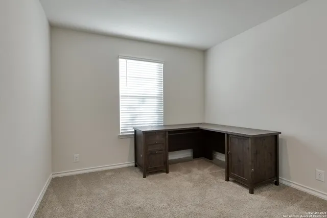 a room with a window