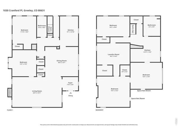 $450,000 | 1030 Cranford Place, Greeley, CO 80631