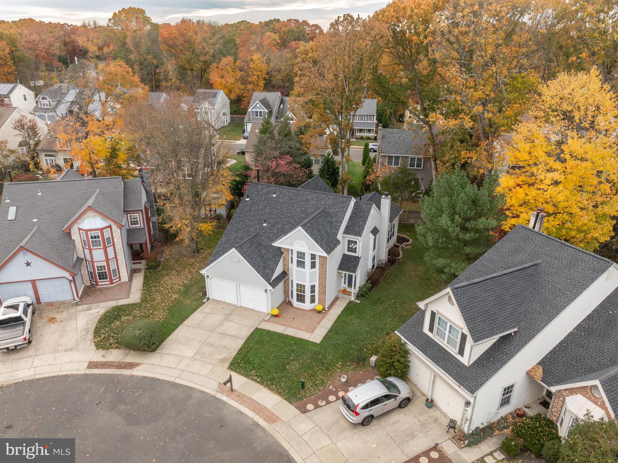 5 Hampton Court Mount Laurel, NJ 08054 - Photo 38 of 46 an aerial view of residential houses with outdoor space and street view