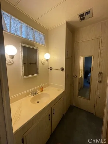 a view of a bathroom