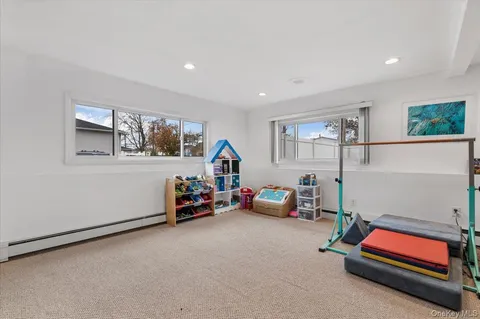 a room with furniture