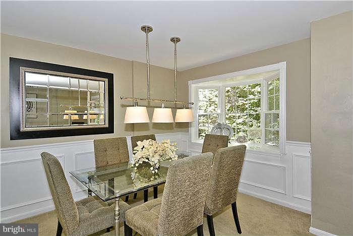 11720 Dry River Court Reston, VA 20191 - Photo 6 of 30 Elegantly Detailed Dining Room w/ GORGEOUS Views!