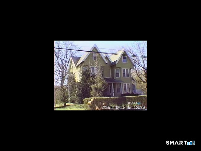 a view of a black and white wall