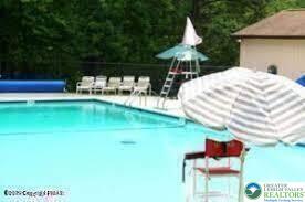 Spring Ct Pike Bushkill, PA 18324 - Photo 6 of 13 a swimming pool with a yard and outdoor seating