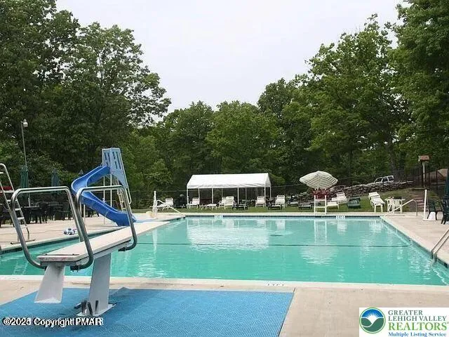 a view of a house with pool