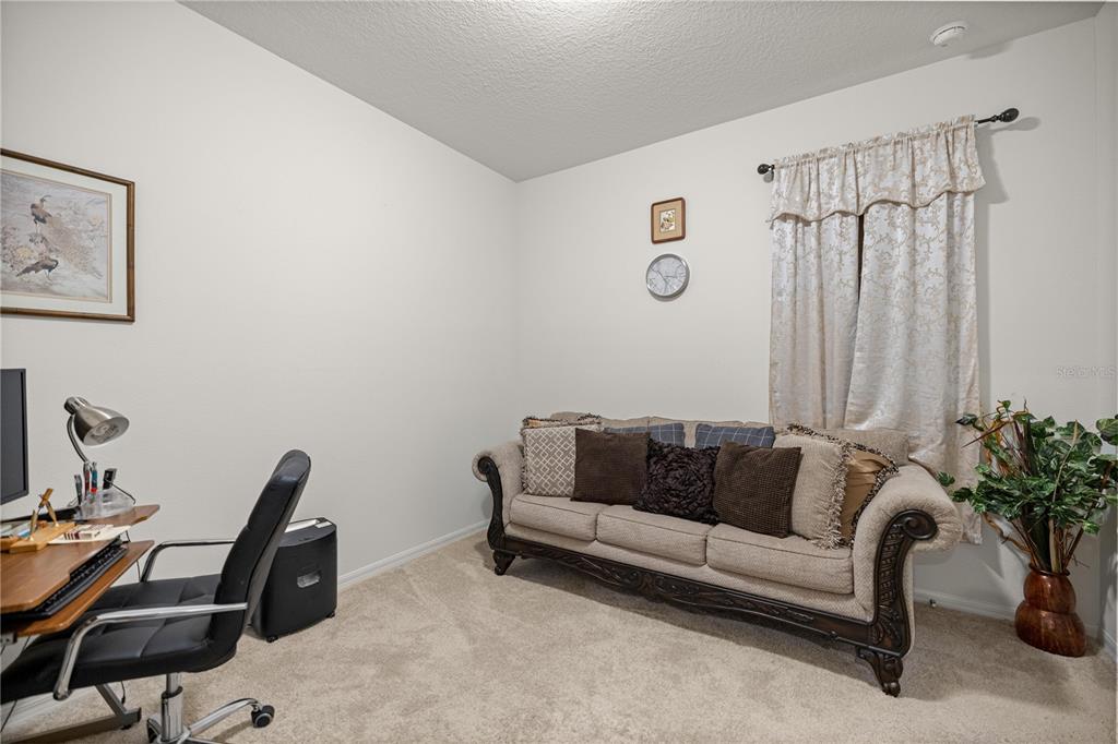 6474 Southwest 89th Loop Ocala, FL 34476 - Photo 18 of 34 a living room with furniture a couch and a potted plant
