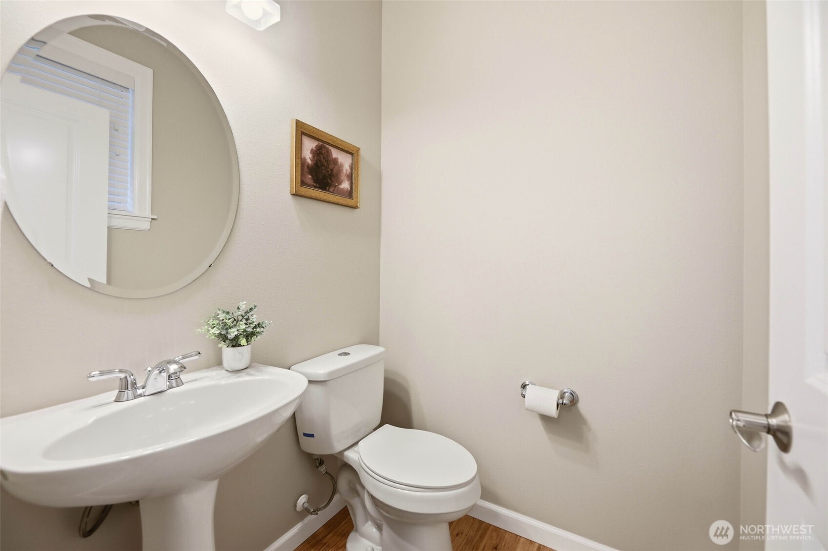 3501 156th Place Southeast Bothell, WA 98012 - Photo 6 of 36 a bathroom with a toilet sink and mirror