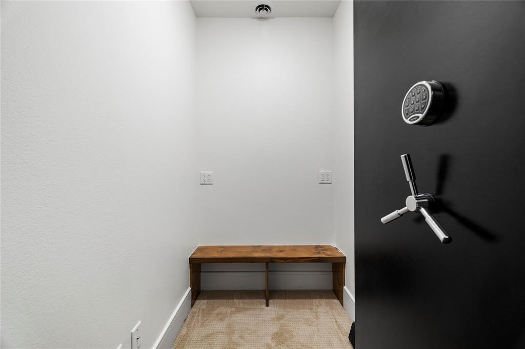 2804 Buchanan Road Hallsville, TX 75650 - Photo 20 of 40 a room with a wooden floor and a wall painting