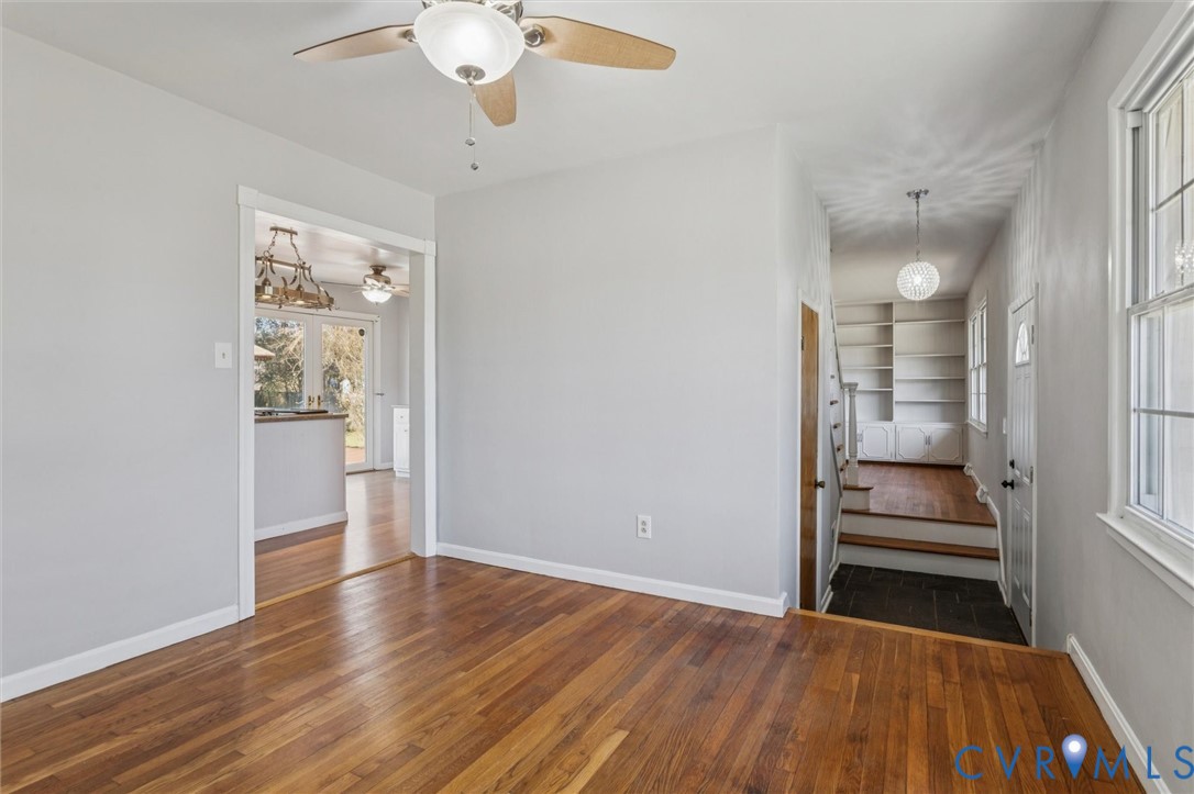 4 Michele Drive Hampton, VA 23669 - Photo 12 of 36 wooden floor in an empty room with a window