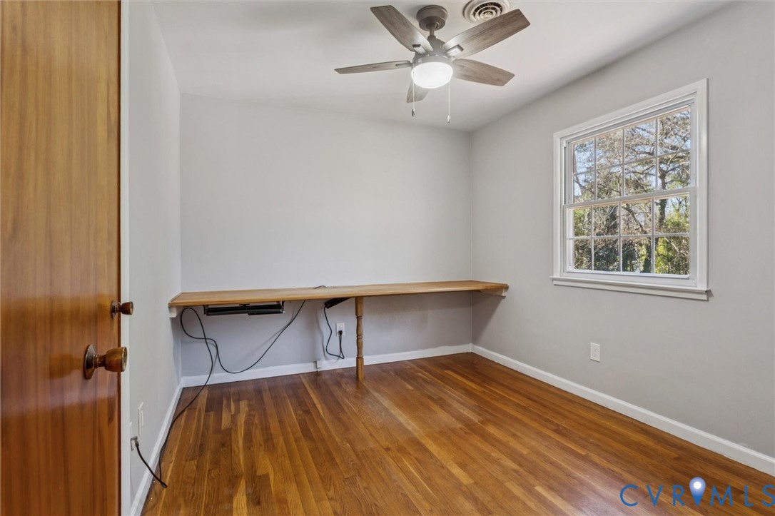 4 Michele Drive Hampton, VA 23669 - Photo 19 of 36 a view of room with window and wooden floor