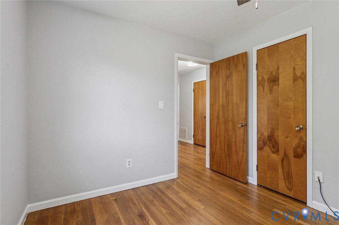 4 Michele Drive Hampton, VA 23669 - Photo 20 of 36 a view of hallway with wooden floor