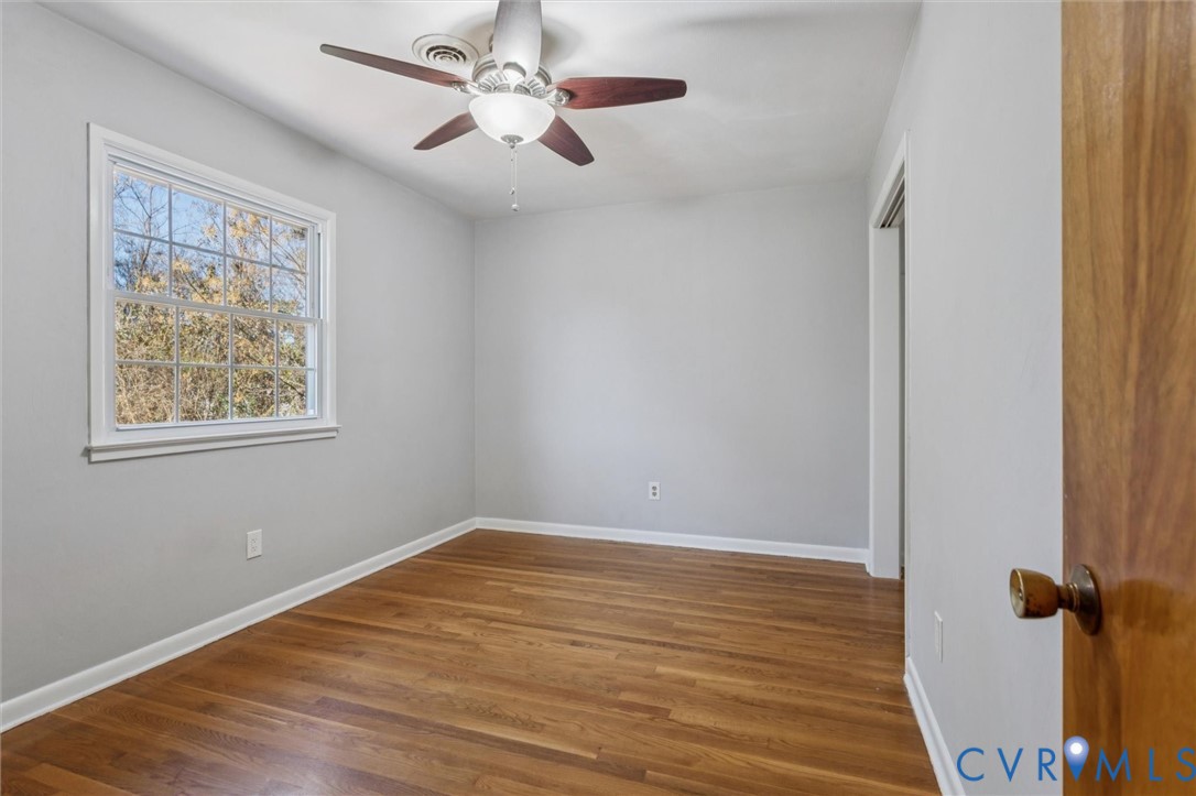 4 Michele Drive Hampton, VA 23669 - Photo 21 of 36 a view of room with wooden floor and fan
