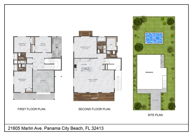 a picture of a floor plan