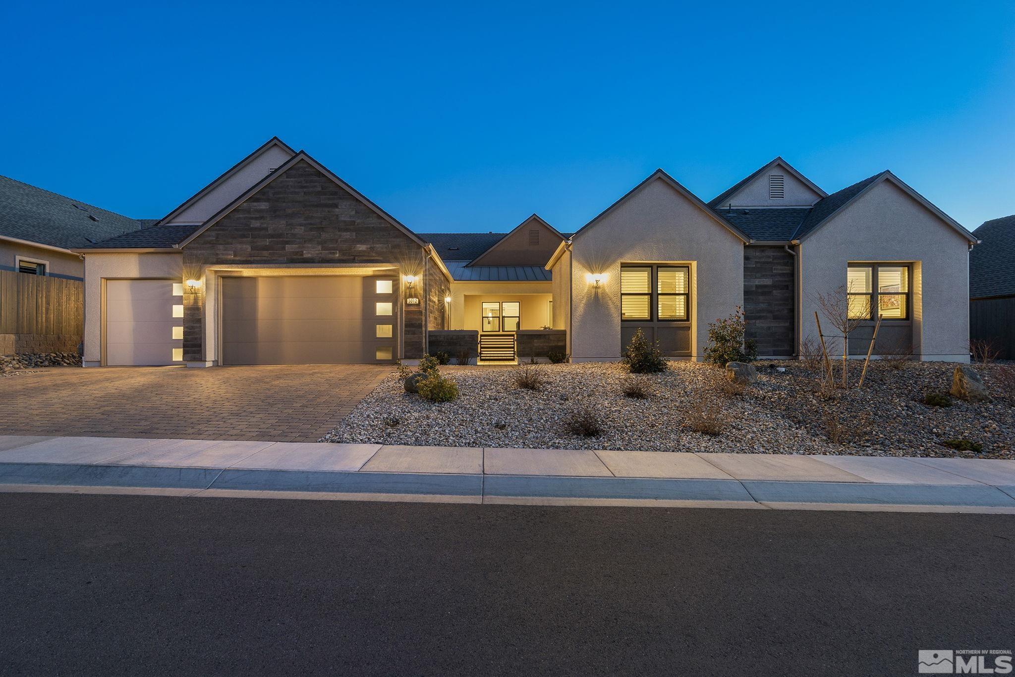 3012 Feathertop Drive Reno, NV 89521 - Photo 1 of 40 a front view of house with yard