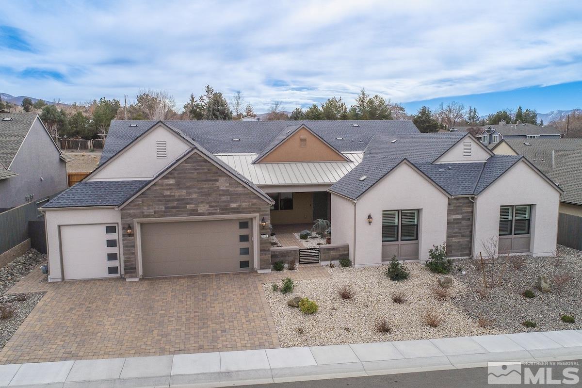 3012 Feathertop Drive Reno, NV 89521 - Photo 6 of 40 front view of house with a yard