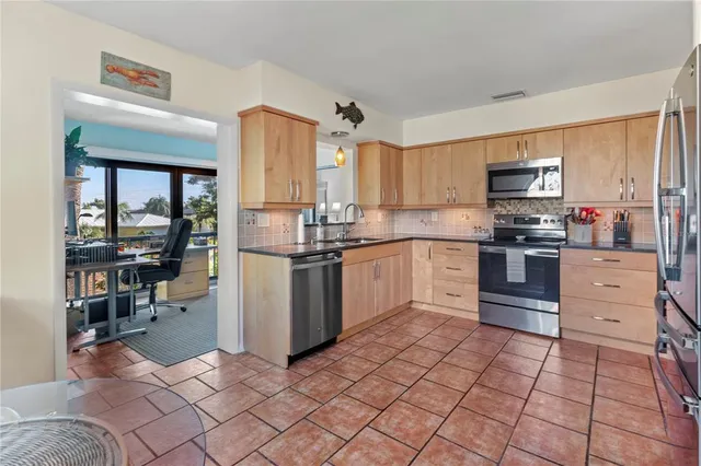 a view of a city with an ocean